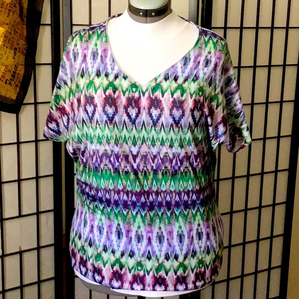 Rich colorful shirt